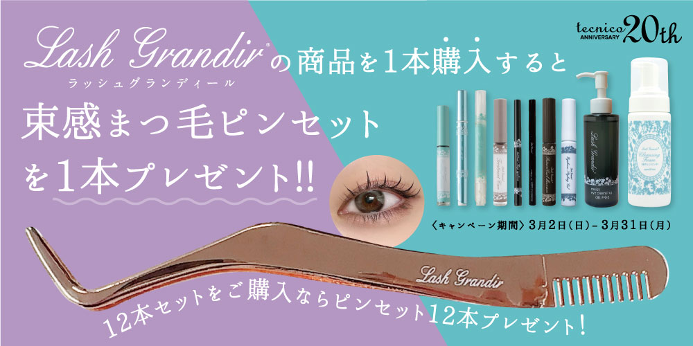 束感ピンセットプレゼント